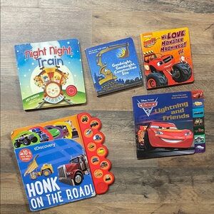 Discovery Honk On The Road! Sound Board Book - Blue